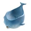 CAXUSD Whale Soap Dish Ceramic Draining Holder Adorable Whale Shape Soap Tray for Bathroom Kitchen Sink Countertop view 1