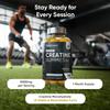 Creatine Gummies for Women & Men - 5000mg - Sugar-Free - 90 Gummies - Natural Lemon Flavour - Vegan-Friendly Creatine Monohydrate Supplement - 1 Month Supply - Non-GMO & Gluten-Free view 2