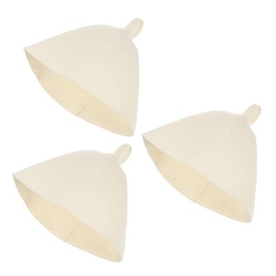 Didiseaon Bathroom Sauna Hat Stylish Sauna Hat for Spa and Steam Bath Use Thickened Felt Material Flexible and Supple Design Heat Insulation Protection for Hair and Scalp Comfortable Fit