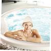Didiseaon Bathroom Sauna Hat Stylish Sauna Hat for Spa and Steam Bath Use Thickened Felt Material Flexible and Supple Design Heat Insulation Protection for Hair and Scalp Comfortable Fit view 3