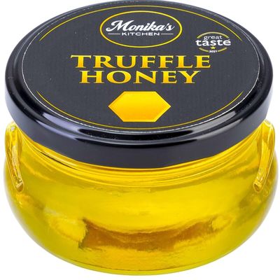 Truffle Acacia Honey 220g - Gourmet Condiment - Perfect with Cheese