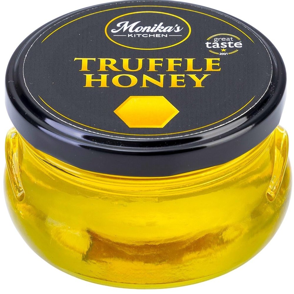 Truffle Acacia Honey 220g - Gourmet Condiment - Perfect with Cheese