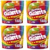 4x Skittles Fruits Giants Chewy Candies 132g Soft Centre For Kids Party Treat by Experts Supplies view 1