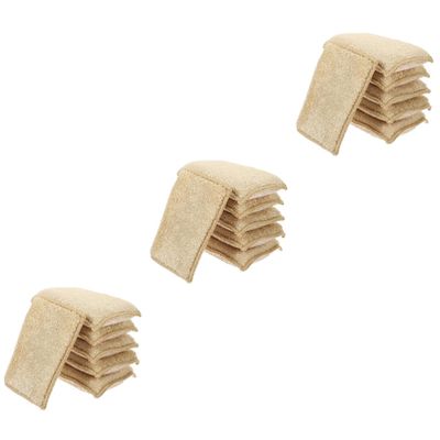 GLEAVI 18pcs Multi-Function Dish Sponges for Daily Use Compact Scrub Sponges for Kitchen Cleaning Reusable Cleaning for Washing up Dishes