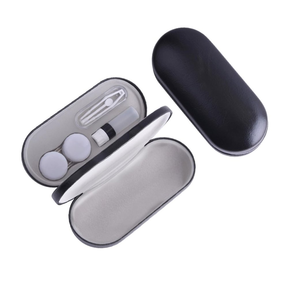 HAPINARY Double Layers Glasses Case for Eyewear Protector Eyeglasses Storage Box Hard Shell Suitable for Sunglasses and Myopic Glasses