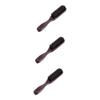 FRCOLOR 3pcs Wooden Handle Beard Brush for Salon Home Male Care Supply Facial Cleaning Tool view 1