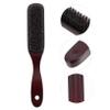 FRCOLOR 3pcs Wooden Handle Beard Brush for Salon Home Male Care Supply Facial Cleaning Tool view 2