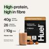 Huel Black Edition High Protein Complete Meal Replacement, 17 Meals, Salted Caramel Flavour, 40g of Protein Per Serving, Ready Meals, Vegan Protein Powder, Gluten-Free, Non-GMO view 2