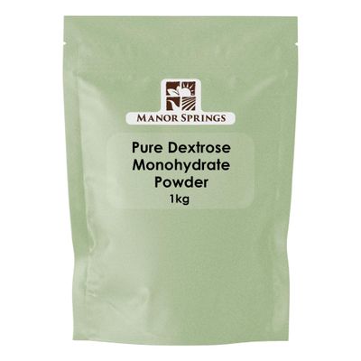 Pure Dextrose, Carbohydrate Powder 1kg by Manor Springs