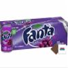 Fanta USA Variety Party Pack 12-24 Cans / 4 Flavours Randomly Sent: Grape, Peach, Strawberry, Pineapple, Berry - Boxed Treatz (355ml, Pack of 24 Cans Grape) view 1