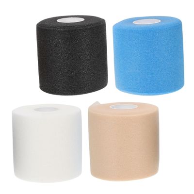 VANZACK 4rolls Sponge Racket Damping Wrapping for Sports Heavy Duty Tape for Joint Support