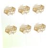 Ciieeo 20pcs Happy Mothers Day Cake Toppers Chic Flag Decorations Perfect for Birthday Mother's Day Celebrations view 4