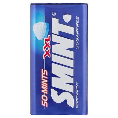 4 x Smint XXL Peppermint Sugar Free Mints - Helps keep Teeth Clean And Mouth Fresh