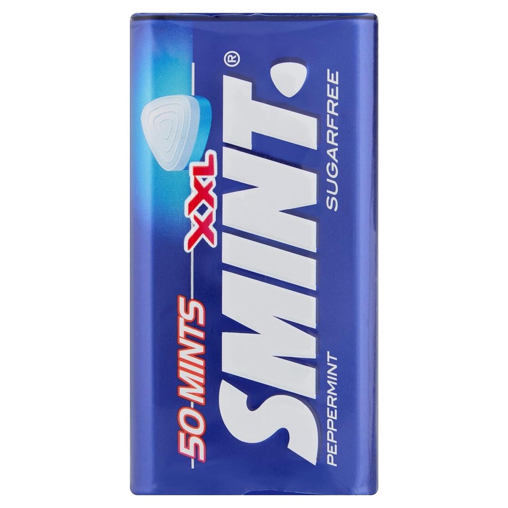 4 x Smint XXL Peppermint Sugar Free Mints - Helps keep Teeth Clean And Mouth Fresh