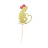 Ciieeo Mother's Day Cake Topper Set Pcs Glitter Pregnancy Cake Picks for Parties view 1