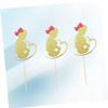 Ciieeo Mother's Day Cake Topper Set Pcs Glitter Pregnancy Cake Picks for Parties view 4