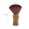 DOITOOL Shaving Brush Wooden Handle with Monochrome Nylon Bristles, Male Beard Brush for Mustache Care and Shaving, Portable Grooming Tool for Mens Personal Care Random Color view 3