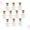 Zerodeko 20pcs Small Glass Star Shaped Wishing Bottles Cork Lids Bottles for DIY Crafts Home Decor and Shop Displays view 3