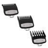 3 Pack Professional Hair Clipper Guards, Universal Clipper Comb Attachments for Most Hair Clippers, Durable and Easy-to-Use Guide Combs in Black view 1