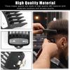 3 Pack Professional Hair Clipper Guards, Universal Clipper Comb Attachments for Most Hair Clippers, Durable and Easy-to-Use Guide Combs in Black view 4