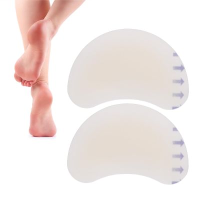 10pcs Heel Blister Stickers, Portable and Protective Gel Heel Blister Stickers for Protecting Foot Toe from Rubbing Shoes