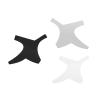 Beard Shape Template, Portable Safe Automatic Cutting Design Time-Saving Beard Hairline Guide Template 3 Colors Grooming Guide Tool for Home view 2
