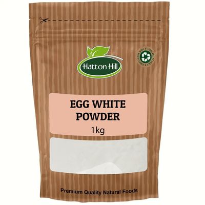Egg White Powder 1kg  High Protein Dried Egg Whites for Baking, Cooking & Whipped Egg Whites  by Hatton Hill