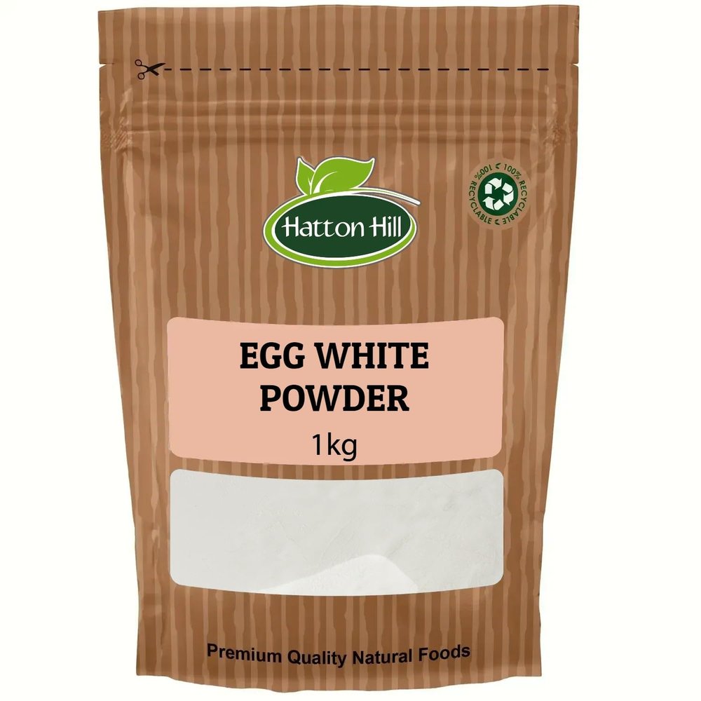 Egg White Powder 1kg  High Protein Dried Egg Whites for Baking, Cooking & Whipped Egg Whites  by Hatton Hill