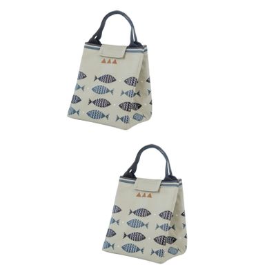 Zerodeko 2pcs Thermal Bag for Outdoor Insulated Cooler Bag Lunch Lunch Cooler Box Thermal for Picnic