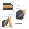 FOMIYES 3sets Portable Mustache Comb Wooden Hair Comb Beard Accessory Hair Styling view 2