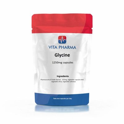 VITA PHARMA Glycine 1250mg 365 Capsules
