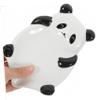 HOOTNEE Panda Shape Ceramic Soap Holder Drainage Design Soap Dish for Bathroom Kitchen Laundry Versatile Storage Tray for Sponge Items Cute Decorative Accessory view 2