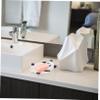 HOOTNEE Panda Shape Ceramic Soap Holder Drainage Design Soap Dish for Bathroom Kitchen Laundry Versatile Storage Tray for Sponge Items Cute Decorative Accessory view 3