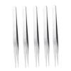 Didiseaon 10pc Precision Stainless Steel Tweezers Straight Tip for Sewing Hair Removal Crafting view 1