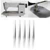 Didiseaon 10pc Precision Stainless Steel Tweezers Straight Tip for Sewing Hair Removal Crafting view 2
