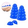 HAPINARY 12pcs Cupping Glasses for Face Silicone Cupping Cups Suction Cup Therapy Massage Tools Reduction Body Face Massage view 4