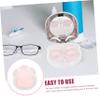 PartyKindom 4sets Adorable -Lens Case Lens Container Travel Kit for -Lens Storage Organize Your view 2