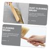 CHILDWEET Soft Dusting Bed Brush 2pcs Set with Wooden Handle Soft Bristles Cleaning Brush for Household Dust Removal on Bed Sheets and Sofa for Bedroom and Furniture Cleaning view 2