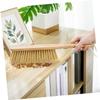 CHILDWEET Soft Dusting Bed Brush 2pcs Set with Wooden Handle Soft Bristles Cleaning Brush for Household Dust Removal on Bed Sheets and Sofa for Bedroom and Furniture Cleaning view 3