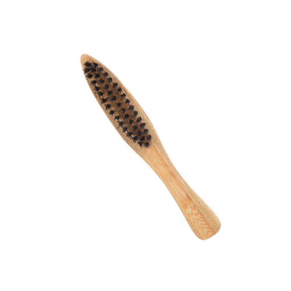 Didiseaon Beard Brush Bristles Beard Brush 2pcs Long Handle Portable for Men Grooming
