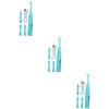 Gatuida 3 Sets Portable Boys and Girls Electric Toothbrush Convenient Household Boy Girl Toothbrush for Easy to Use for Daily Oral Care view 1