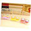 PartyKindom 6pcs Lens Case Small Lens Storage Box for Glasses Storage Bag Random Color view 2