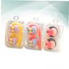 PartyKindom 6pcs Lens Case Small Lens Storage Box for Glasses Storage Bag Random Color view 3