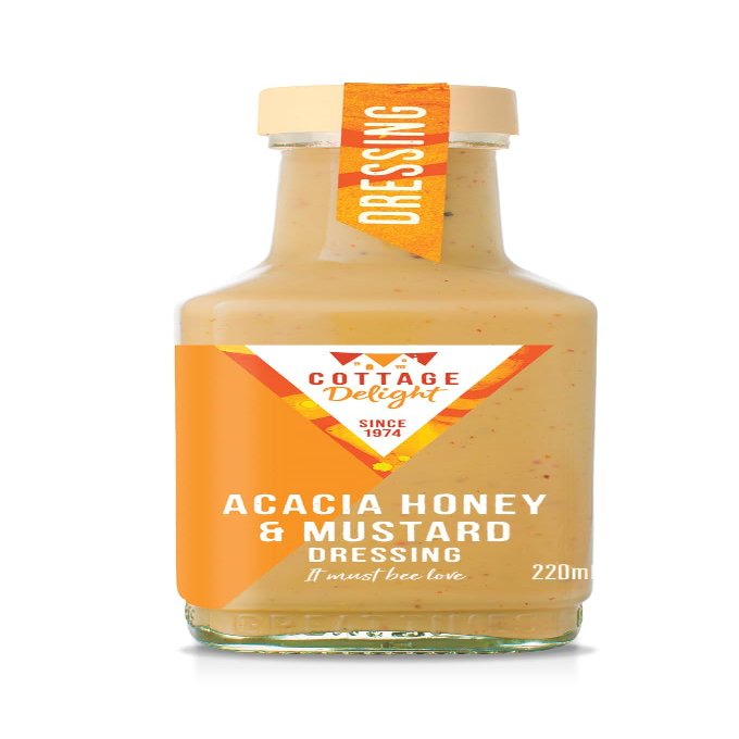 Cottage Delight 220ml Acacia Honey & Mustard Dressing