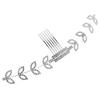 JECOMPRIS Rhinestone Mask Strap Extender and Ear Comb with Adjustable Buckle White Mask Ear Rope Buckle for and view 1