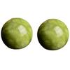 Karriter 2PCS Marble Jade Baoding Chinese Health Stress Exercise Balls for Relaxation Relief Therapy Hand Care Tool view 1