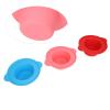 3pcs Silicone Wax Melting Bowl, Non Stick Wax Warmer Replacement Pot, 3 Colors Combination Pack for Precise Wax Melting view 4