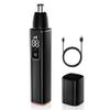 QUR Nose Hair Trimmer for Men USB Rechargeable Ear Nose Hair Trimmer with LCD Display Professional Trimming Tool Easy Install Easy to Use -A view 1