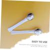 FRCOLOR 12pcs Zinc Alloy Eye Massage Stick Facial Eye Spoon for Skincare Routine view 4