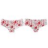 WILLBEST running underwear women christmas lingerie for women cotton panties for uk cut out white sports bra sexy outfit shaping thongs sexy slutty string pearls bow tie view 2